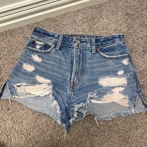 Abercrombie & Fitch high rise shorts